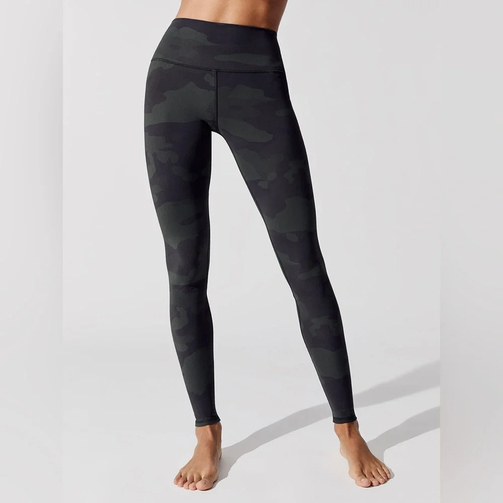 ALO Yoga high waist fabric